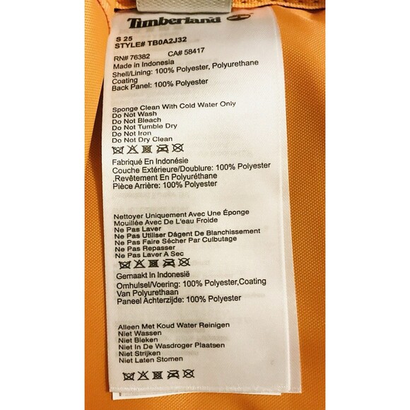 Timberland Men's Calverton 26-Liter Backpack Size OS, Black TB0A2J32-001 NWT - Picture 7 of 7